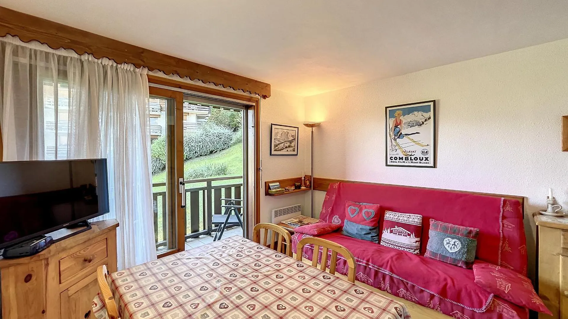 Apartment Studio Cabine Proche Centre Combloux, 4 Pers, Balcon, Parking - Fr-1-560-53